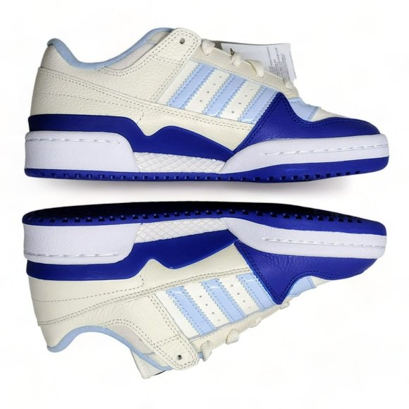 Adidas Forum Low Classic Retro Shoes Boy's/Men's 6 (Women's 7) White Blue IF7822 - Picture 5 of 8